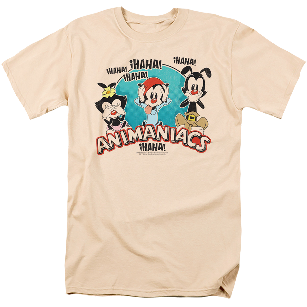 Animaniacs No Evil - Men's Regular Fit T-Shirt Men's Regular Fit T-Shirt Animaniacs