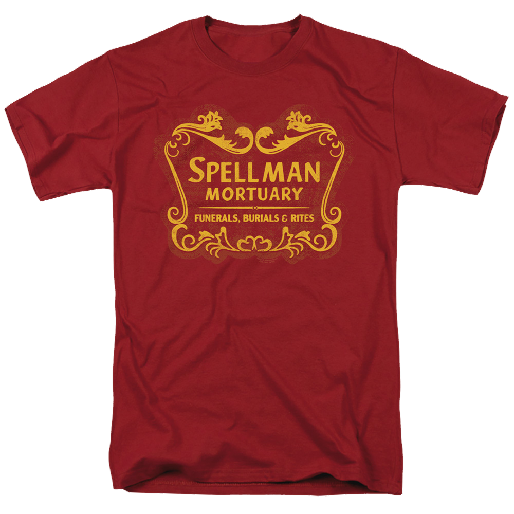 Chilling Adventures Of Sabrina Spellman Mortuary - Men's Regular Fit T-Shirt Men's Regular Fit T-Shirt Chilling Adventures of Sabrina