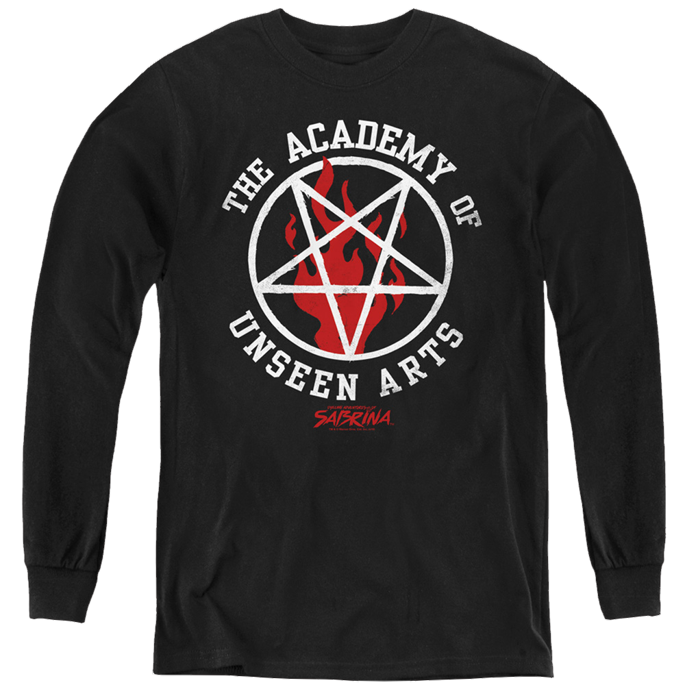 Chilling Adventures Of Sabrina Academy Of Unseen Arts - Youth Long Sleeve T-Shirt Youth Long Sleeve T-Shirt Chilling Adventures of Sabrina