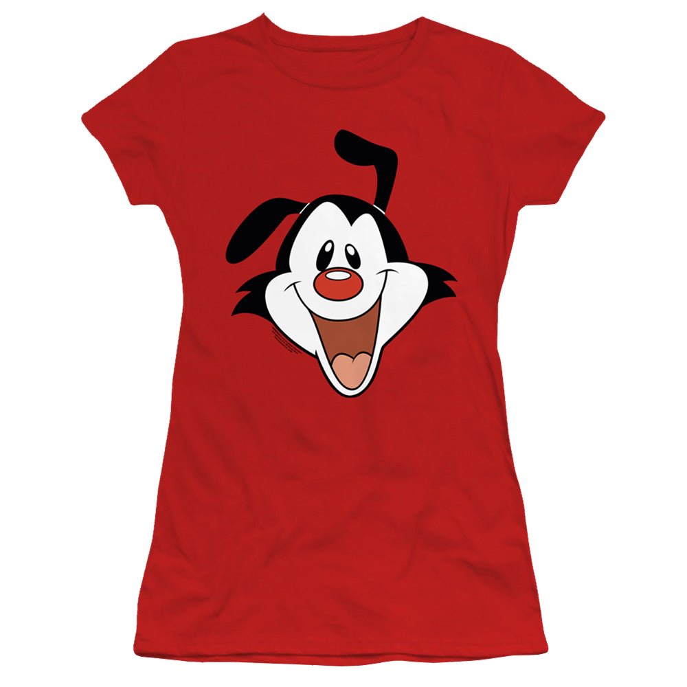 Animaniacs Yakko Head - Juniors T-Shirt Juniors T-Shirt Animaniacs