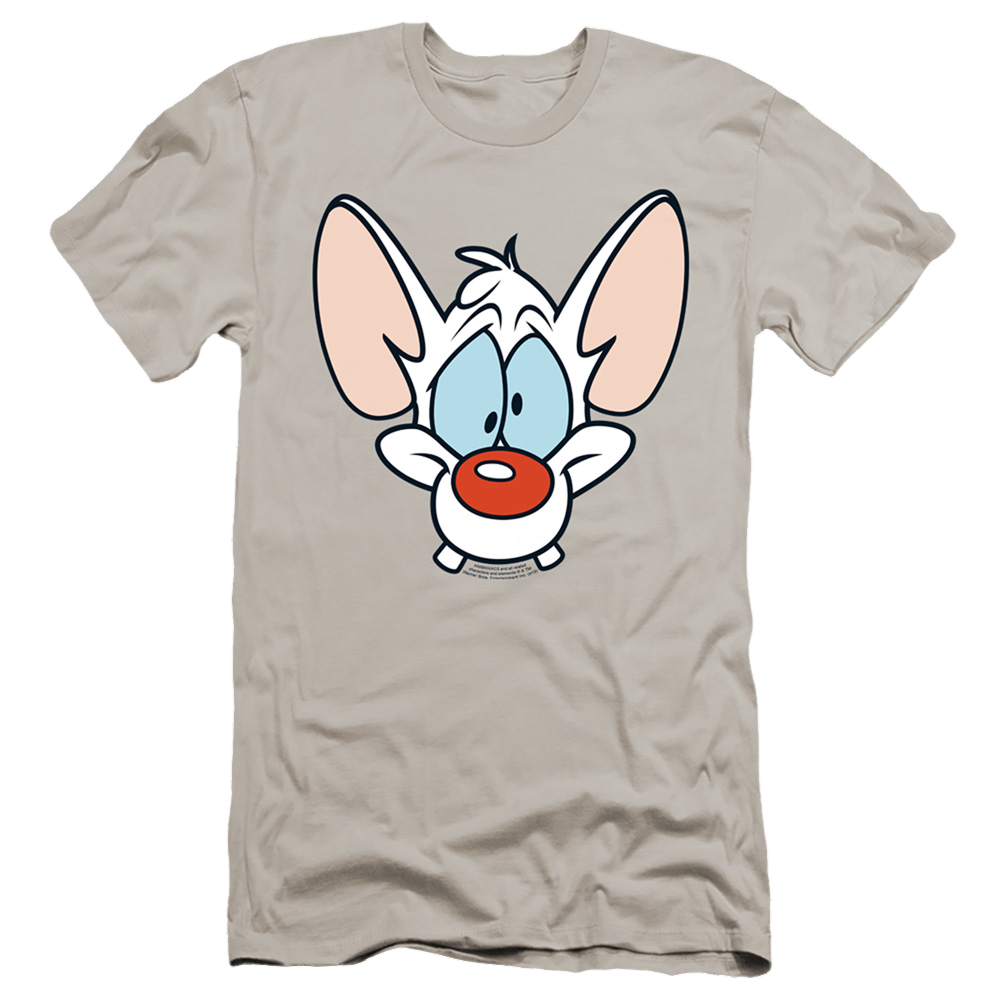 Pinky and The Brain Pinky - Men's Premium Slim Fit T-Shirt Men's Premium Slim Fit T-Shirt Pinky and The Brain