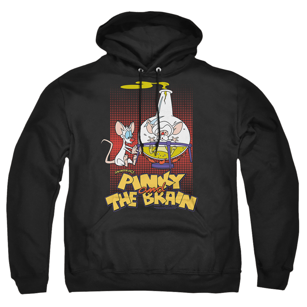 Pinky And The Brain Lab Flask - Pullover Hoodie Pullover Hoodie Pinky and The Brain