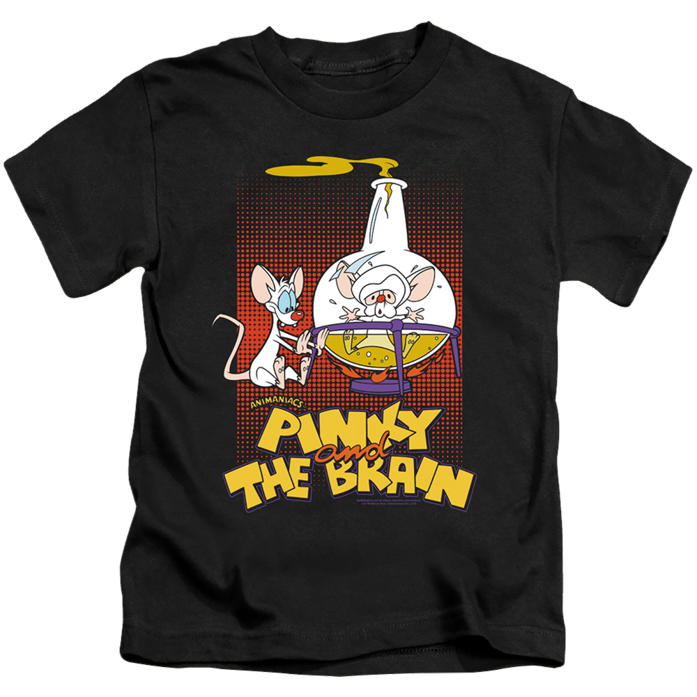Pinky And The Brain Lab Flask - Kid's T-Shirt Kid's T-Shirt (Ages 4-7) Pinky and The Brain