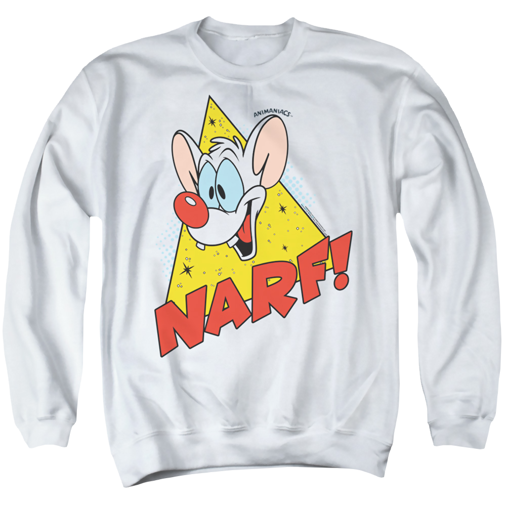 Pinky And The Brain Narf - Men's Crewneck Sweatshirt Men's Crewneck Sweatshirt Pinky and The Brain