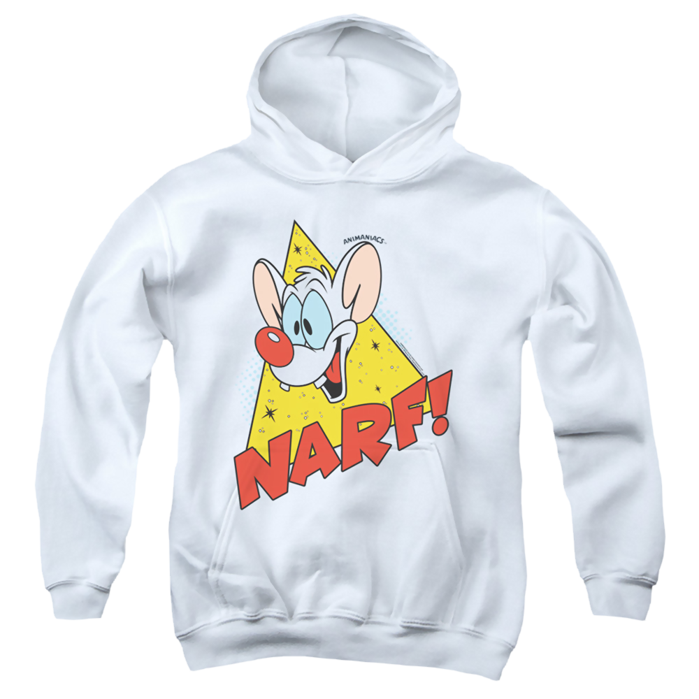 Pinky And The Brain Narf - Youth Hoodie Youth Hoodie (Ages 8-12) Pinky and The Brain