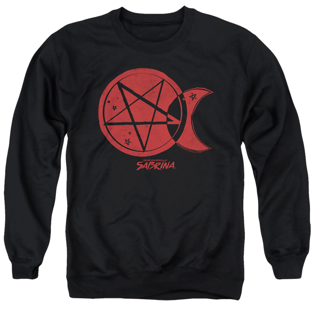 Chilling Adventures Of Sabrina Dark Moon - Men's Crewneck Sweatshirt Men's Crewneck Sweatshirt Chilling Adventures of Sabrina