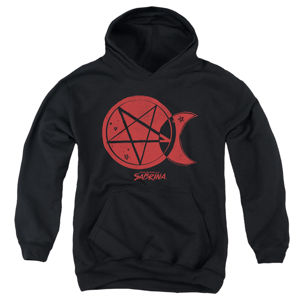 Chilling Adventures Of Sabrina Dark Moon - Youth Hoodie Youth Hoodie (Ages 8-12) Chilling Adventures of Sabrina