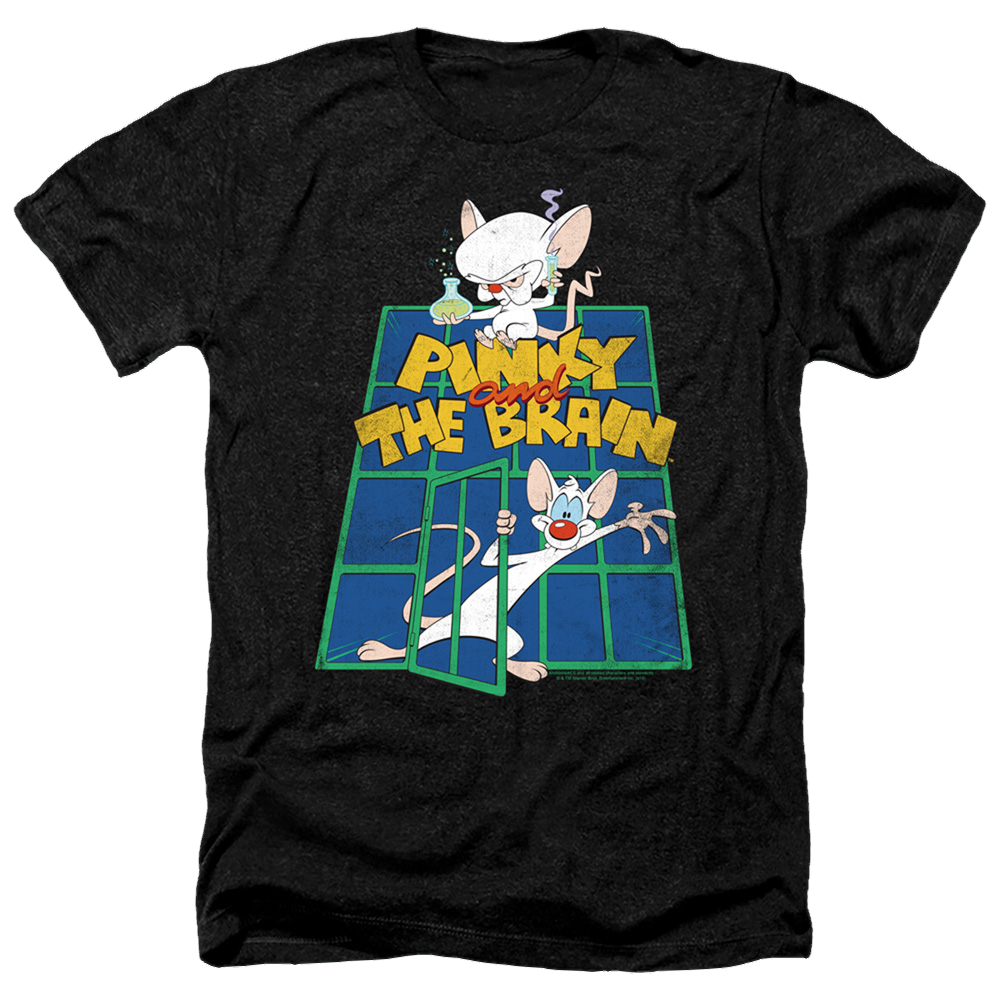 Pinky And The Brain Ol Standard - Men's Heather T-Shirt Men's Heather T-Shirt Pinky and The Brain