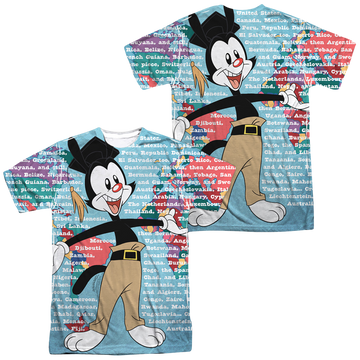 Animaniacs Yakko World men's all-over print t-shirt