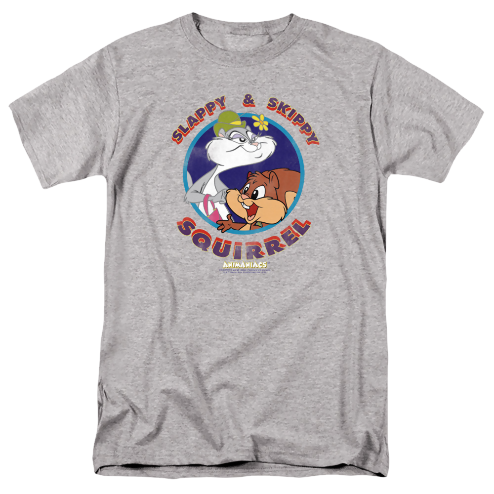 Animaniacs Slappy And Skippy Squirrel - Men's Regular Fit T-Shirt Men's Regular Fit T-Shirt Animaniacs