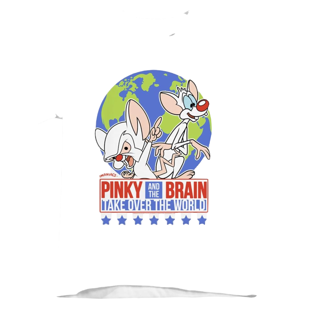 Pinky And The Brain Campaign - Kid's T-Shirt Kid's T-Shirt (Ages 4-7) Pinky and The Brain