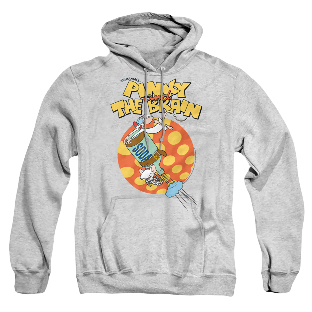Pinky and The Brain Soda - Pullover Hoodie Pullover Hoodie Pinky and The Brain
