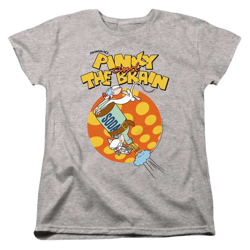 Pinky And The Brain Soda - Women's T-Shirt Women's T-Shirt Pinky and The Brain