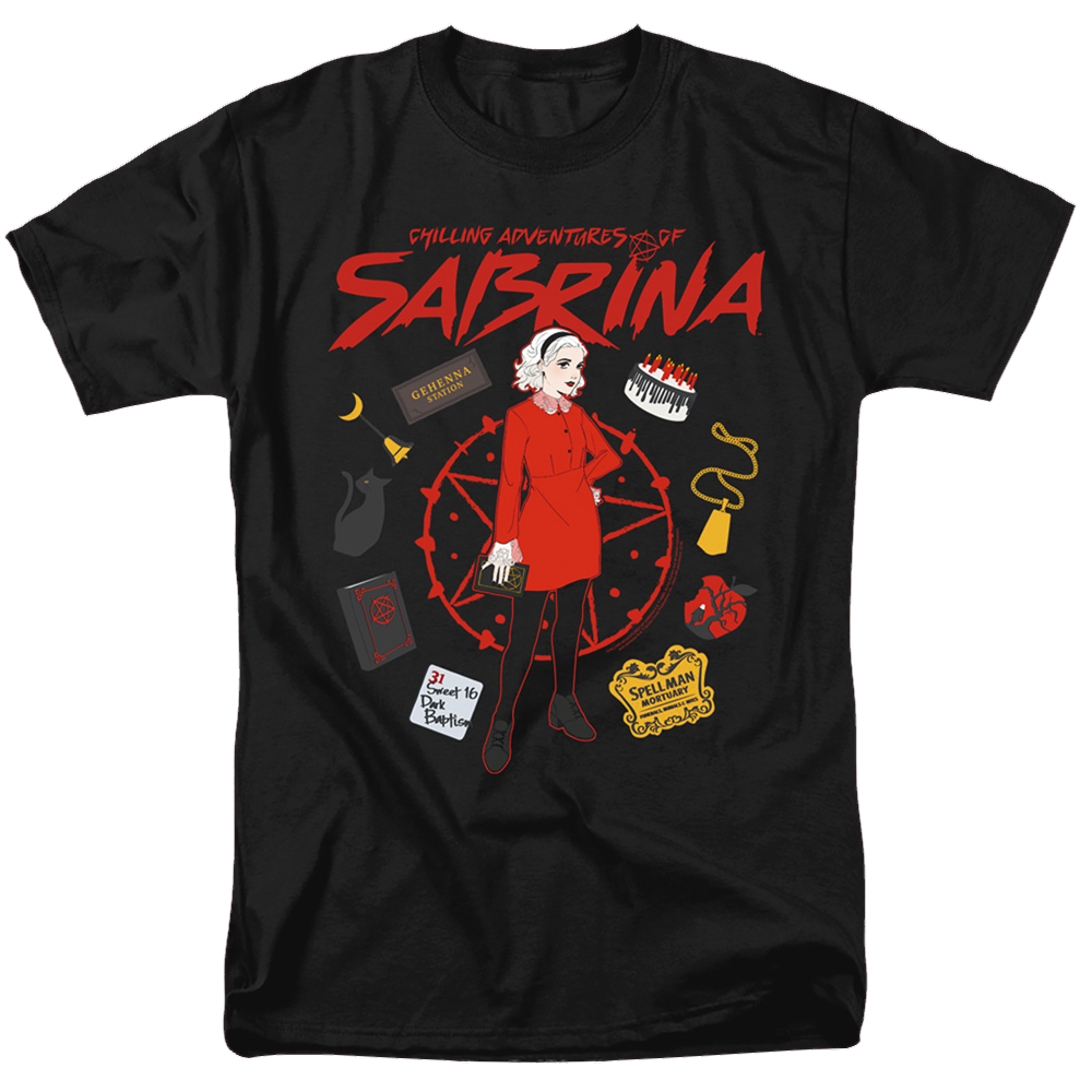 Chilling Adventures Of Sabrina Circle - Men's Regular Fit T-Shirt Men's Regular Fit T-Shirt Chilling Adventures of Sabrina