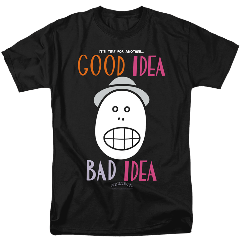 Animaniacs Good Idea Bad Idea - Men's Regular Fit T-Shirt Men's Regular Fit T-Shirt Animaniacs