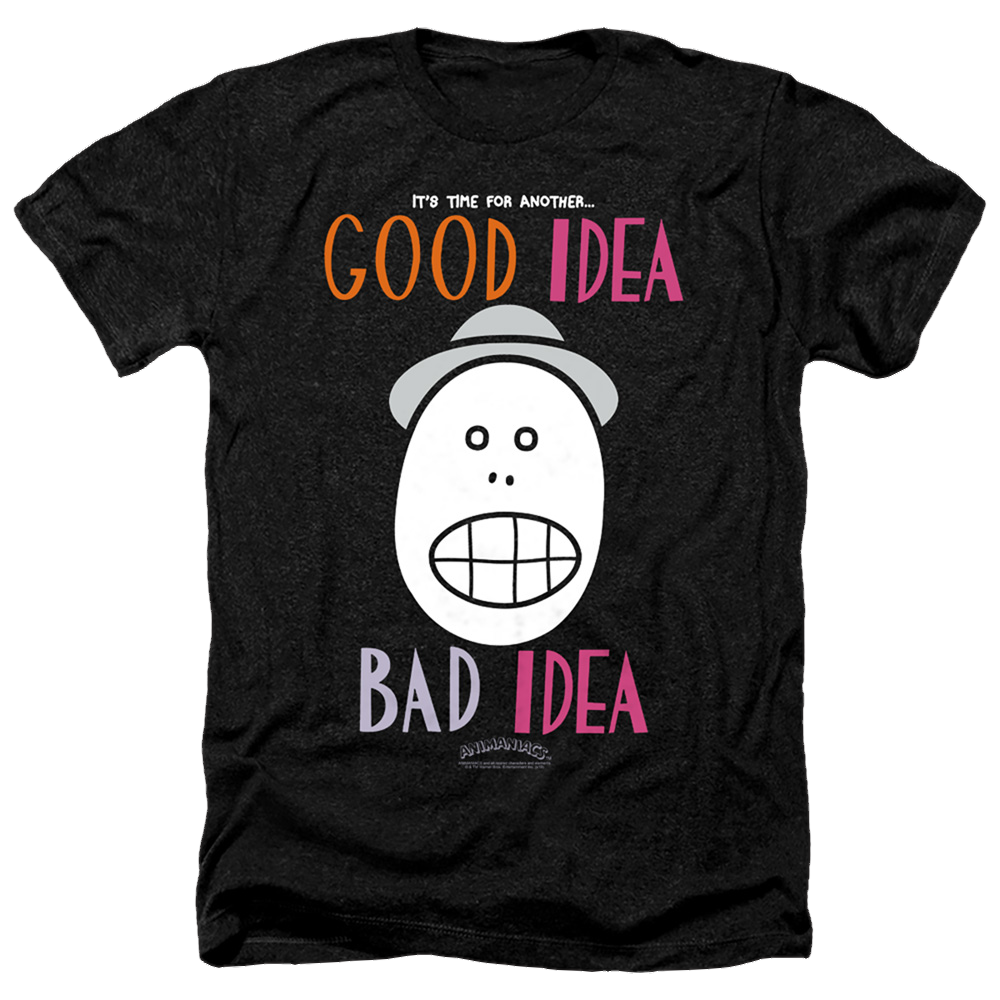 Animaniacs Good Idea Bad Idea - Men's Heather T-Shirt Men's Heather T-Shirt Animaniacs