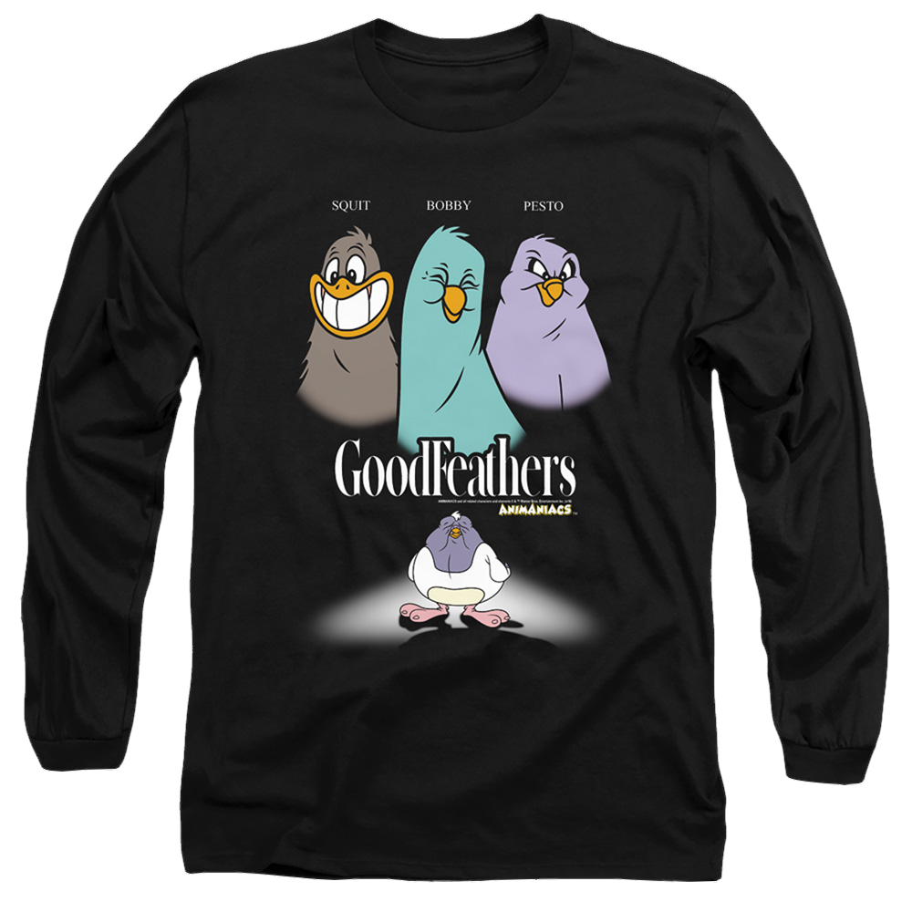 Animaniacs Goodfeathers - Men's Long Sleeve T-Shirt Men's Long Sleeve T-Shirt Animaniacs
