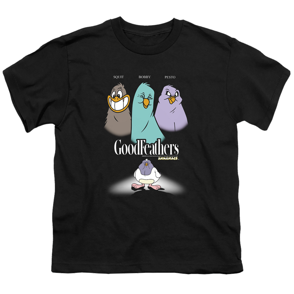Animaniacs Goodfeathers - Youth T-Shirt Youth T-Shirt (Ages 8-12) Animaniacs