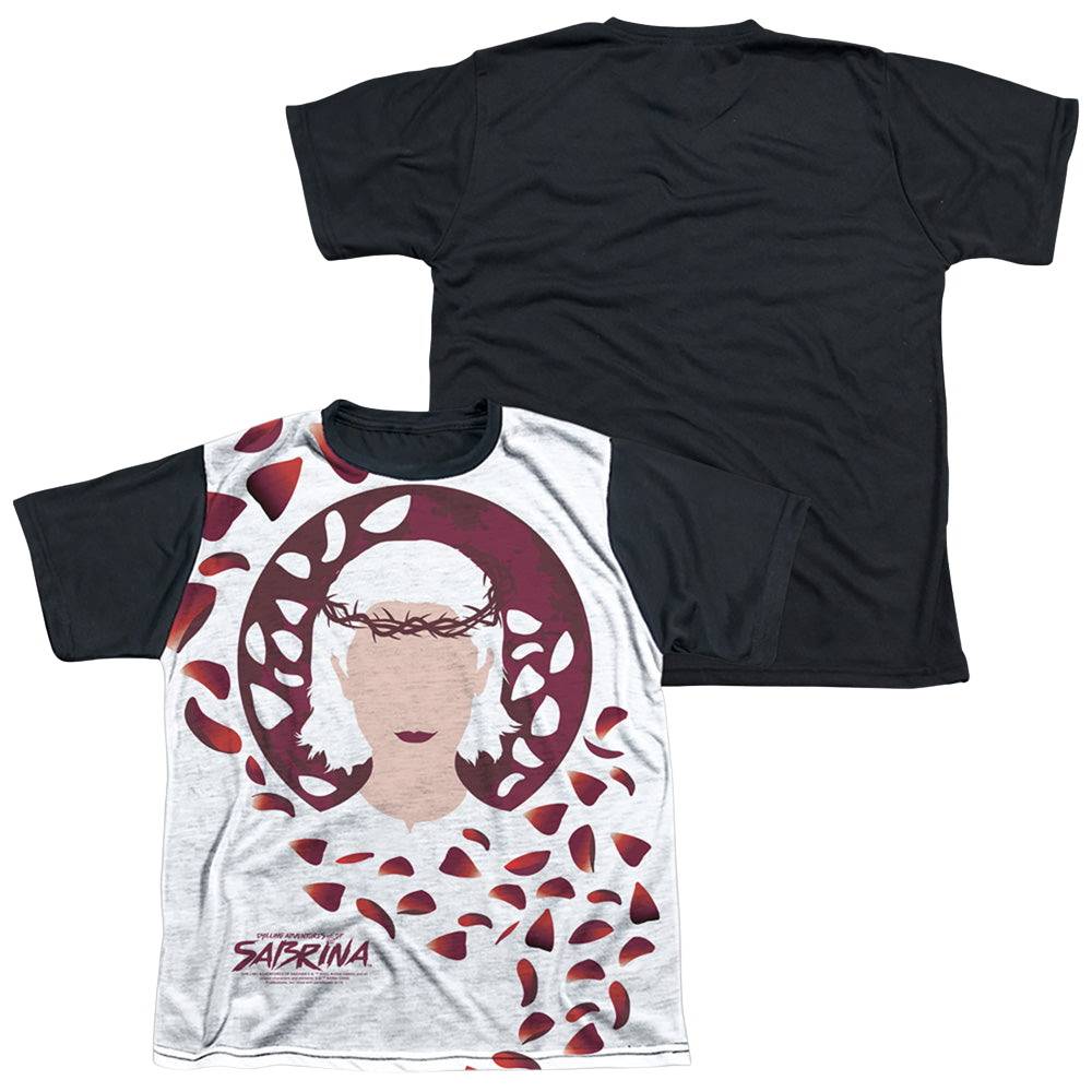 Chilling Adventures of Sabrina Crown Of Thorns - Youth Black Back T-Shirt Youth Black Back T-Shirt (Ages 8-12) Chilling Adventures of Sabrina
