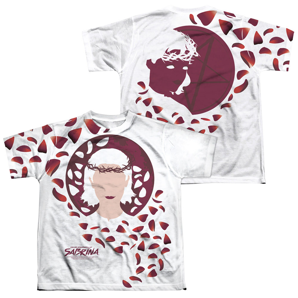 Chilling Adventures of Sabrina Crown Of Thorns - Youth All-Over Print T-Shirt Youth All-Over Print T-Shirt (Ages 8-12) Chilling Adventures of Sabrina