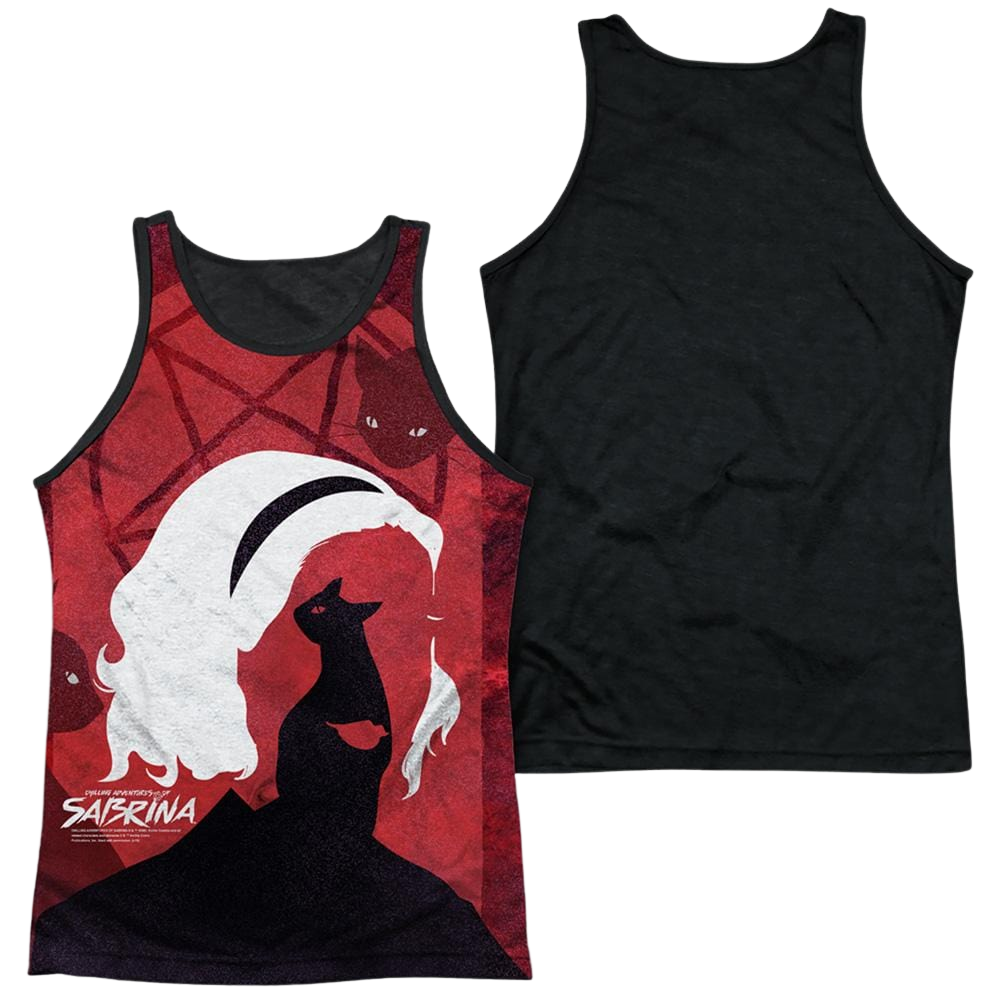 Chilling Adventures Of Sabrina Cats - Men's Black Back Tank Top Men's Black Back Tank Chilling Adventures of Sabrina