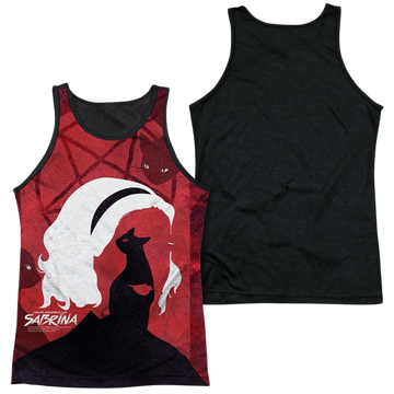 Chilling Adventures of Sabrina Cats men's black back tank