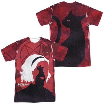 Chilling Adventures of Sabrina Cats men's all-over print t-shirt
