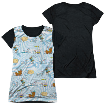 Pinky and The Brain Experiments juniors black back t-shirt
