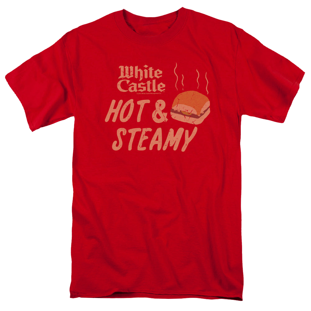 White Castle Hot & Steamy - Men's Regular Fit T-Shirt Men's Regular Fit T-Shirt White Castle