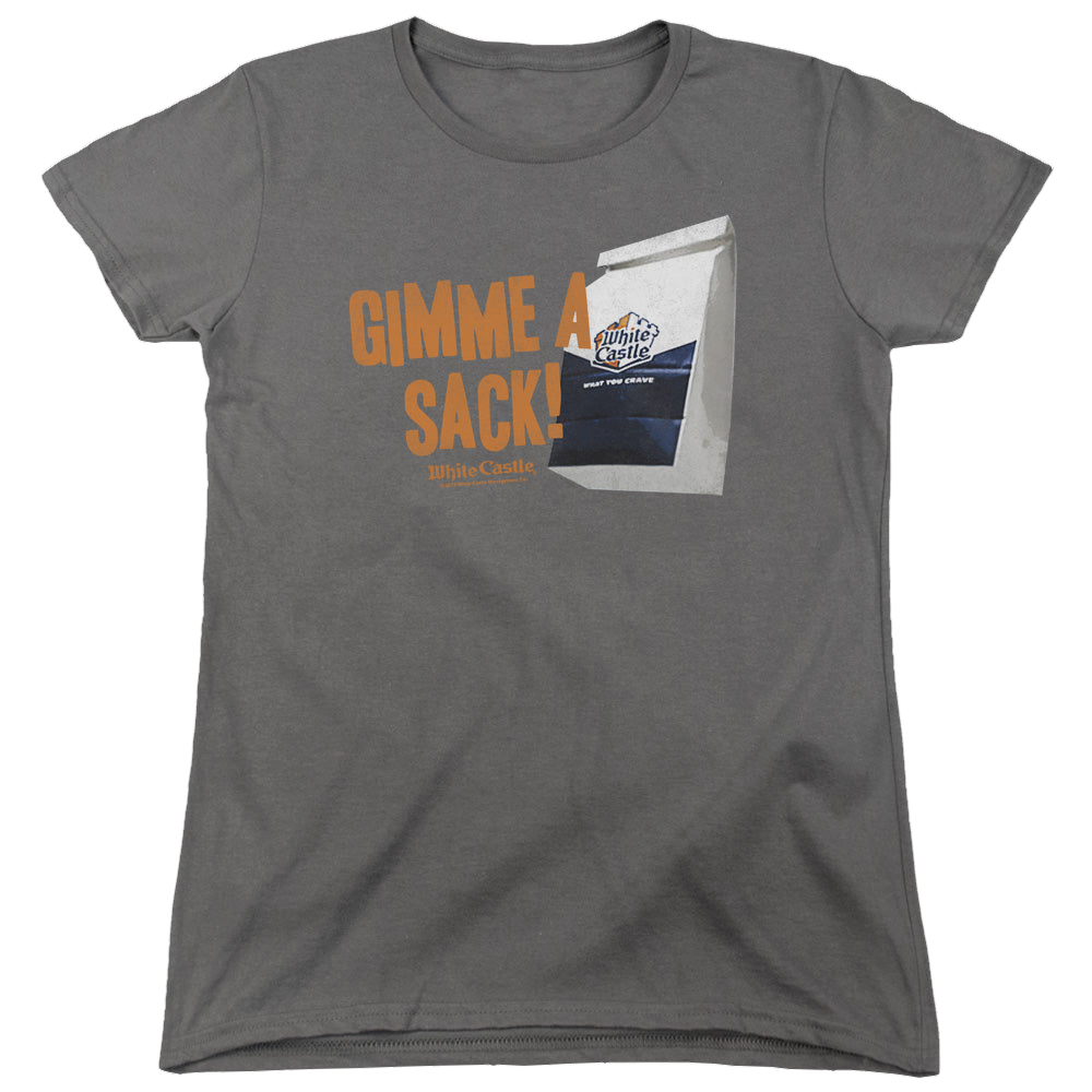 White Castle Gimmie A Sack - Women's T-Shirt Women's T-Shirt White Castle