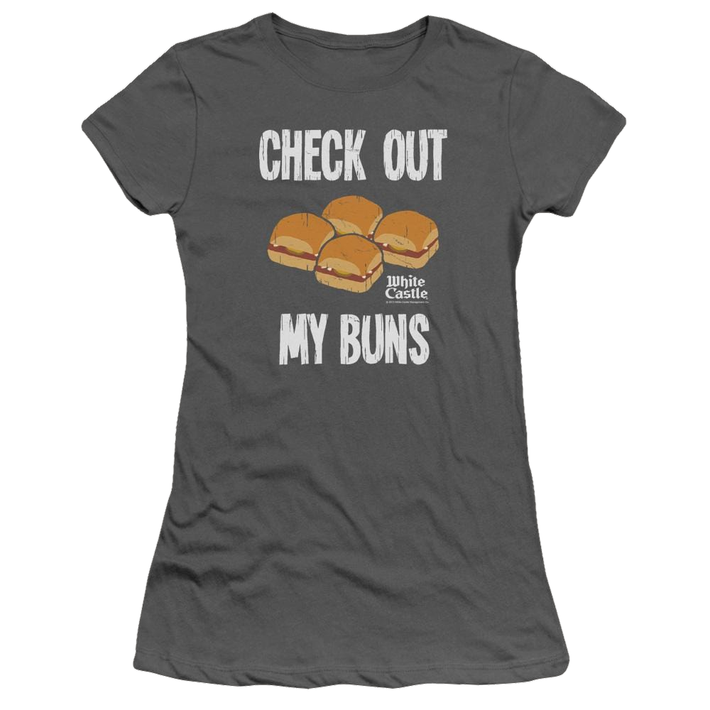 White Castle My Buns - Juniors T-Shirt Juniors T-Shirt White Castle