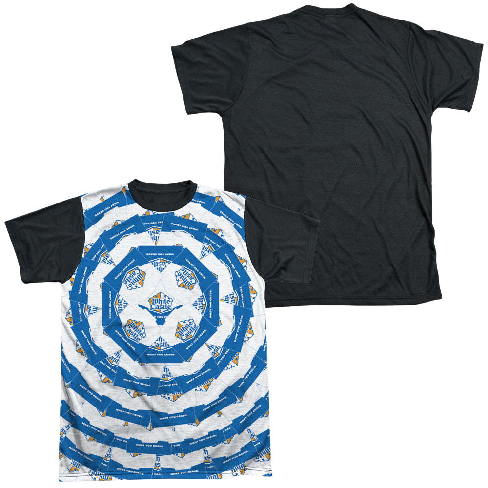 White Castle Wht119 - Men's Black Back T-Shirt Men's Black Back T-Shirt White Castle