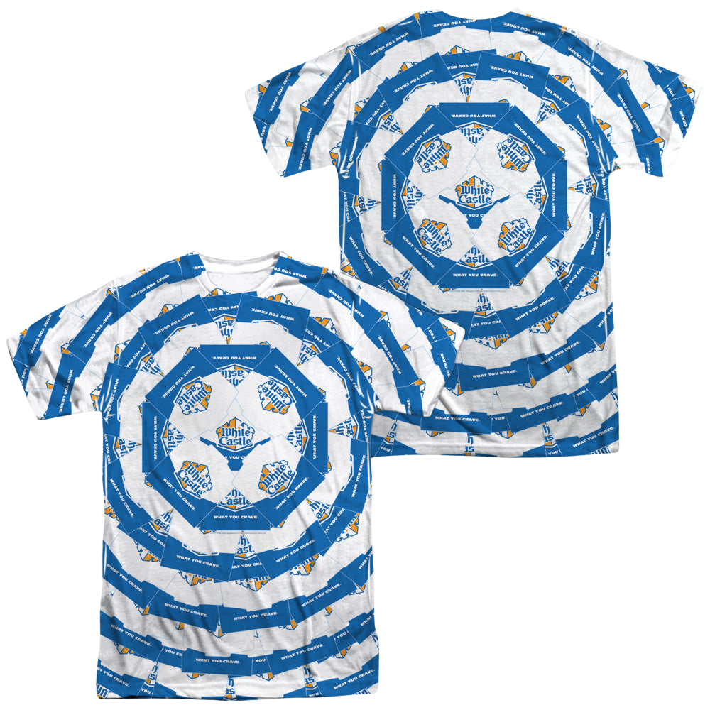 White Castle You Crave Me (Front/Back Print) - Men's All-Over Print T-Shirt Men's All-Over Print T-Shirt White Castle