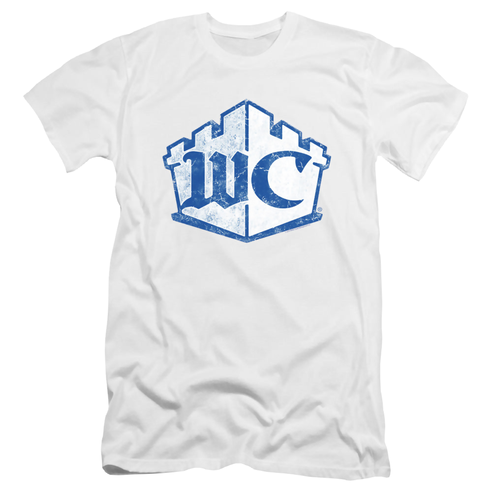 White Castle Monogram - Men's Premium Slim Fit T-Shirt Men's Premium Slim Fit T-Shirt White Castle