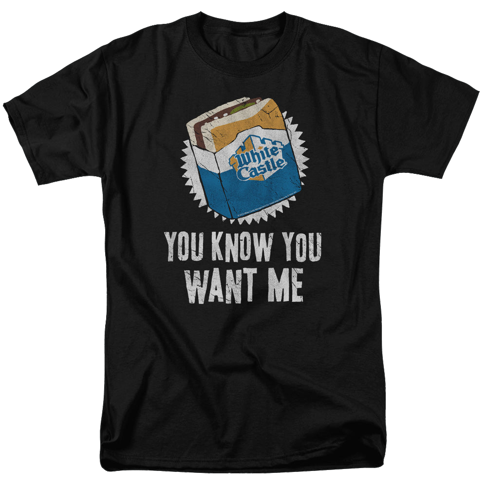 White Castle Want Me - Men's Regular Fit T-Shirt Men's Regular Fit T-Shirt White Castle