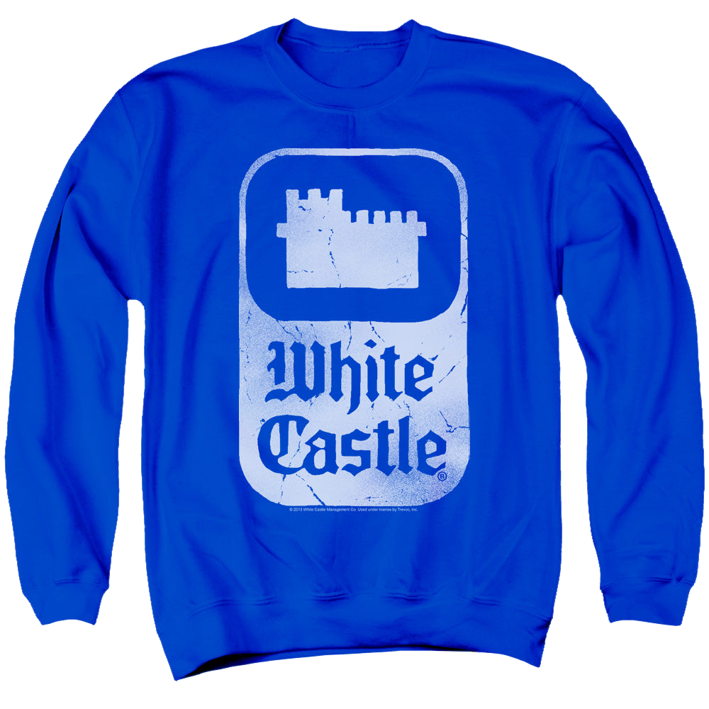 White Castle Classic Logo - Men's Crewneck Sweatshirt Men's Crewneck Sweatshirt White Castle