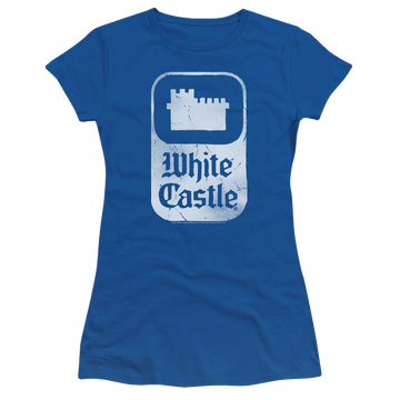 Royal juniors t-shirt with White Castle Classic Logo graphic