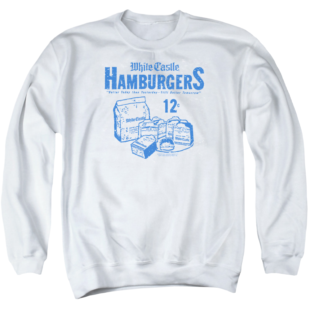 White Castle 12 Cents - Men's Crewneck Sweatshirt Men's Crewneck Sweatshirt White Castle