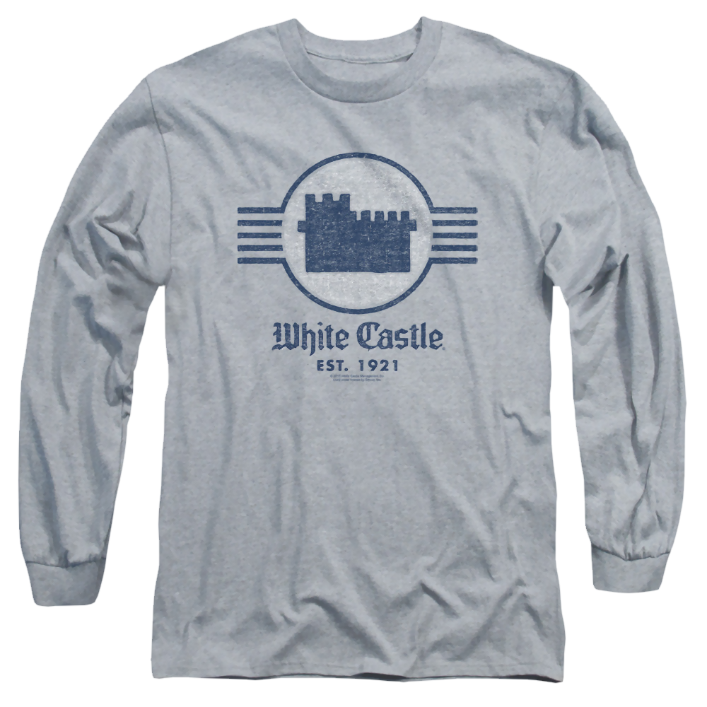 White Castle Emblem - Men's Long Sleeve T-Shirt Men's Long Sleeve T-Shirt White Castle