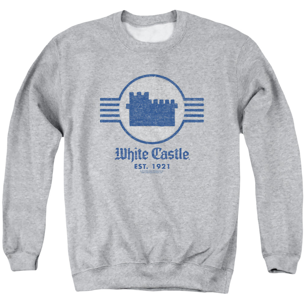 White Castle Emblem - Men's Crewneck Sweatshirt Men's Crewneck Sweatshirt White Castle