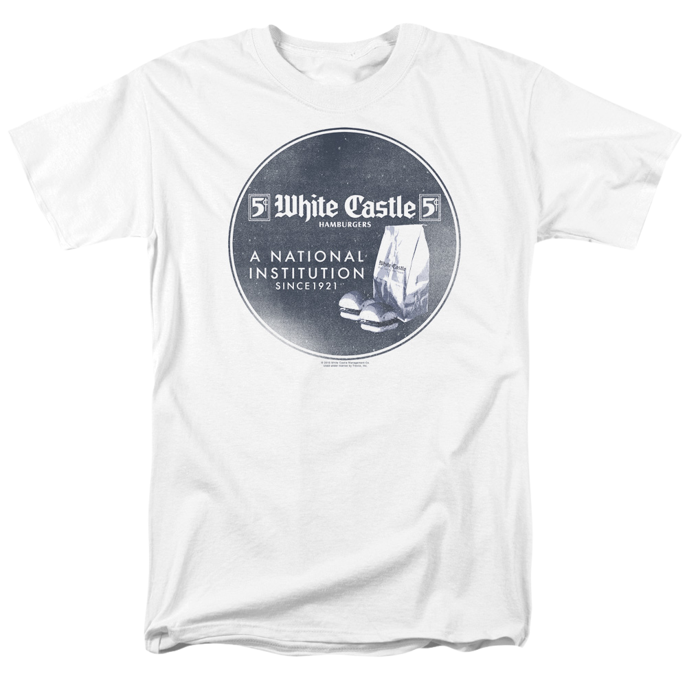 White Castle National Institution - Men's Regular Fit T-Shirt Men's Regular Fit T-Shirt White Castle