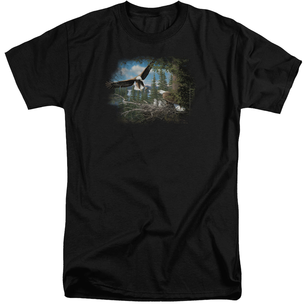 Wild Wings Spring Bald Eagles - Men's Tall Fit T-Shirt Men's Tall Fit T-Shirt Wild Wings