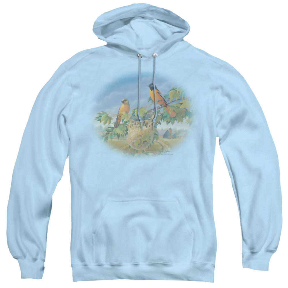 Wild Wings Orioles And Farm - Pullover Hoodie Pullover Hoodie Wild Wings
