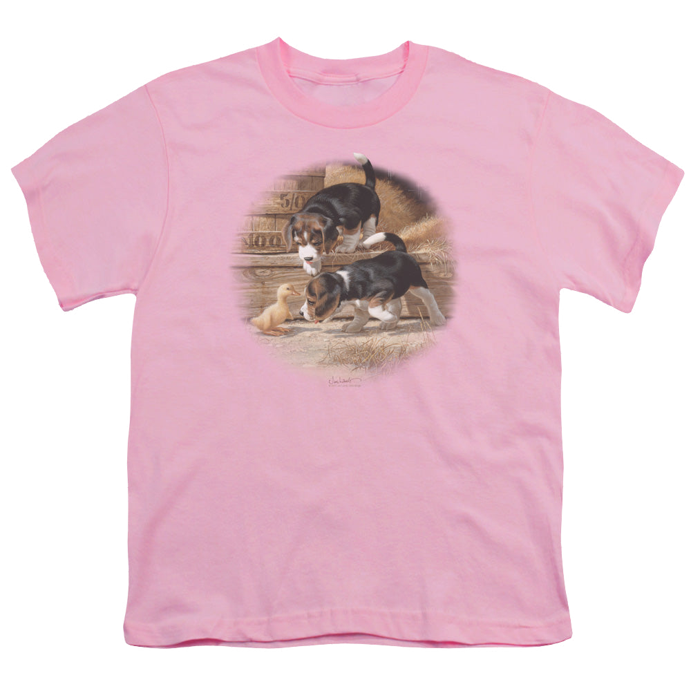 Wild Wings Getting Acquainted - Youth T-Shirt Youth T-Shirt (Ages 8-12) Wild Wings