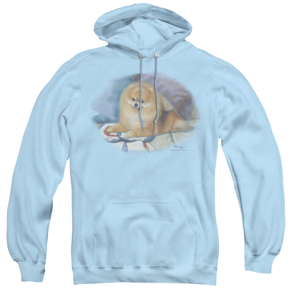 Wild Wings Pomeranian Portrait - Pullover Hoodie Pullover Hoodie Wild Wings