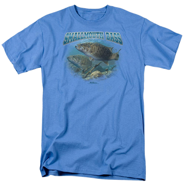 Carolina blue men's regular fit t-shirt with Wild Wings Ganging Up graphic