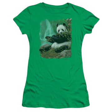 Kelly green juniors t-shirt with Wild Wings Citizen Of Heaven On Earth graphic