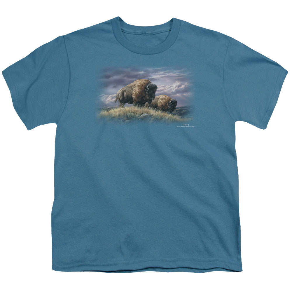 Wild Wings Nomads Of The Plains - Youth T-Shirt Youth T-Shirt (Ages 8-12) Wild Wings