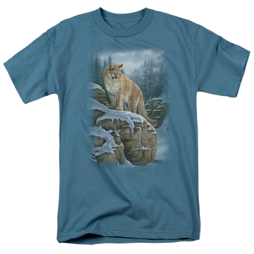 Wild Wings Misty Canyon Cougar - Men's Regular Fit T-Shirt Men's Regular Fit T-Shirt Wild Wings
