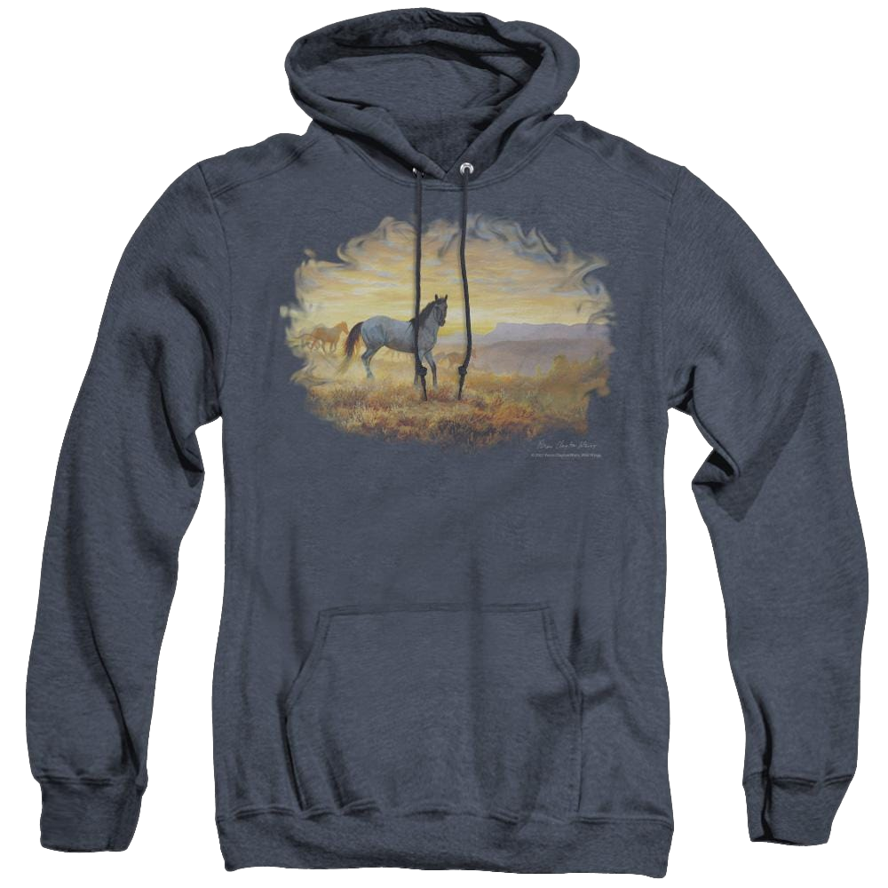 Wild Wings Dust At Dawn - Heather Pullover Hoodie Heather Pullover Hoodie Wild Wings